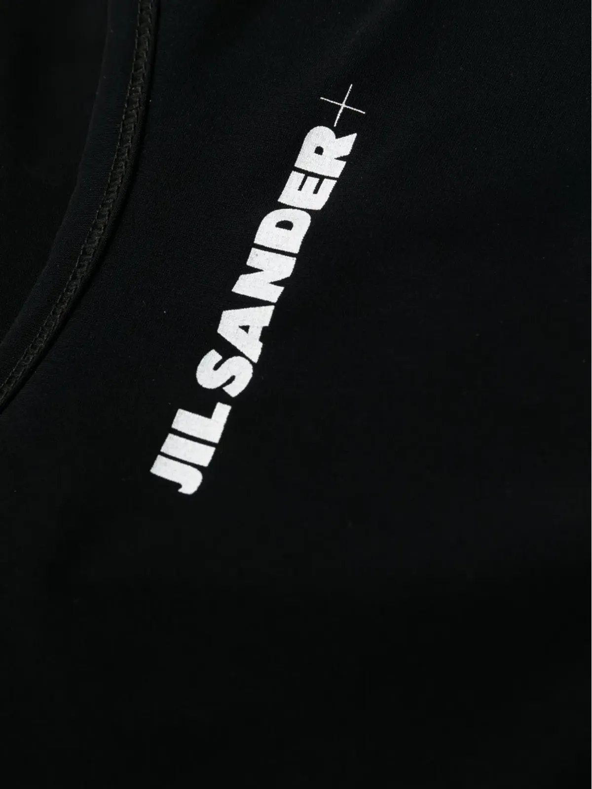 Jil Sander スクープバック ロゴプリント水着 - 画像3