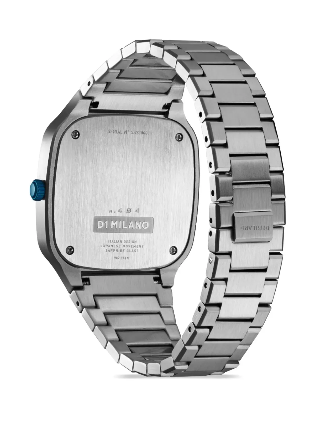 D1 Milano Silver Square Bracelet 37mm - 画像4