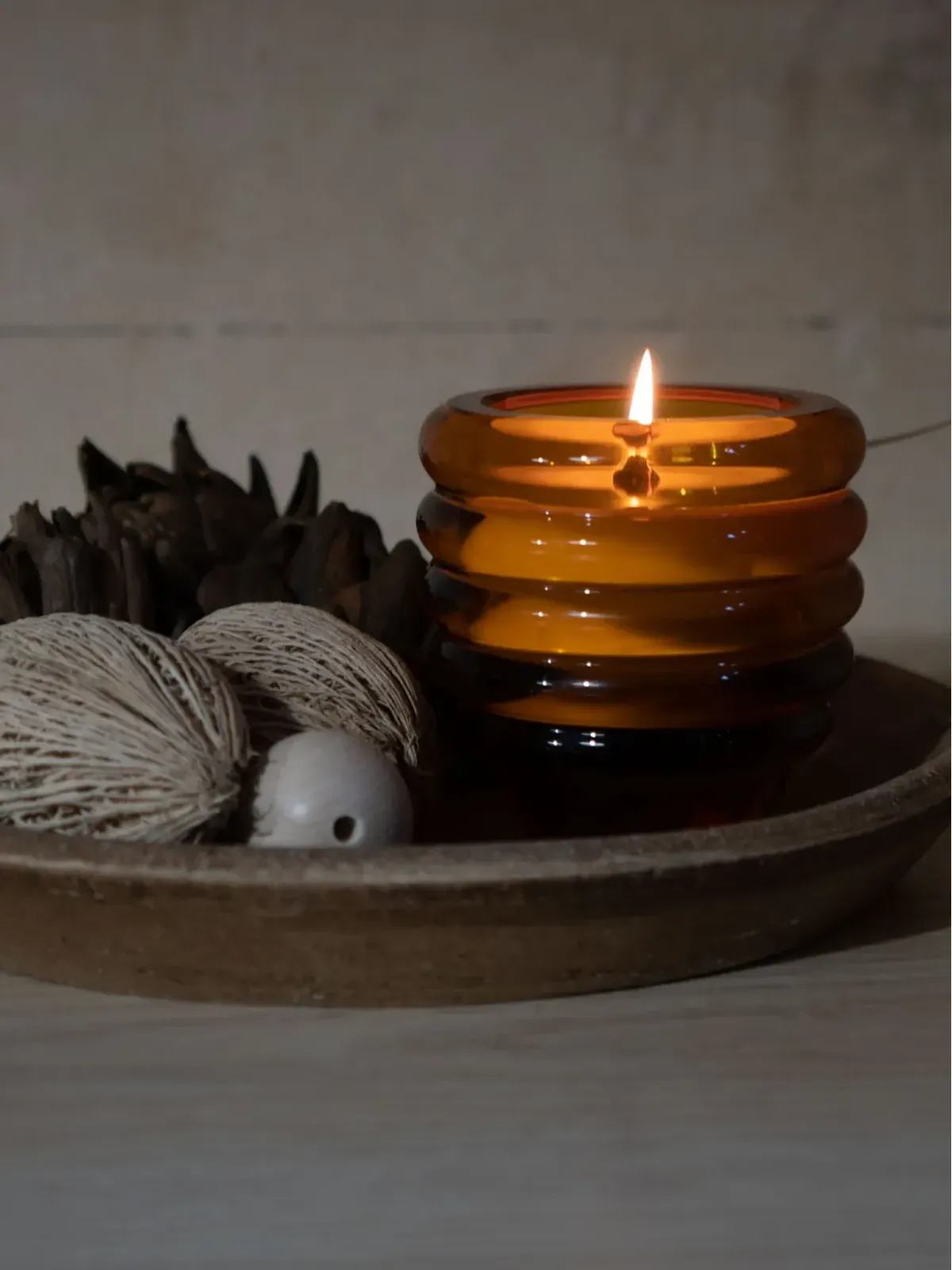 KLIMCHI Nightfall Vanilla scented candle - Yellow - 画像3