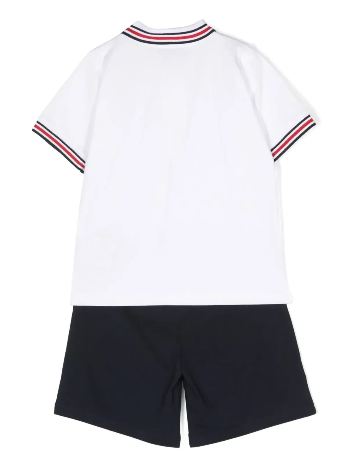 Moncler Enfant ロゴディテール コットン トラックスーツセット - 画像2