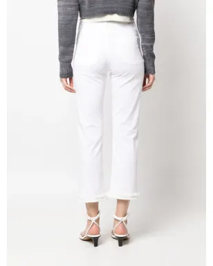 S Max Mara フリンジエッジ・スリムフィットパンツ - サムネイル4