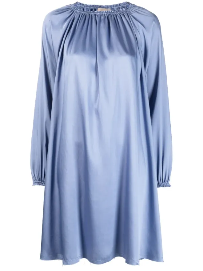 Blanca Vita Blanca Vita ギャザー入り長袖ドレスの商品画像
