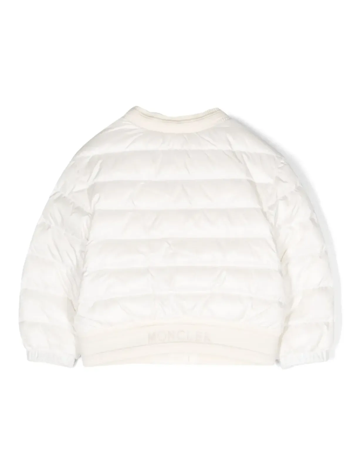 Moncler Enfant Ter ロゴパッチ付きキルテッドダウンジャケット - White - 画像2