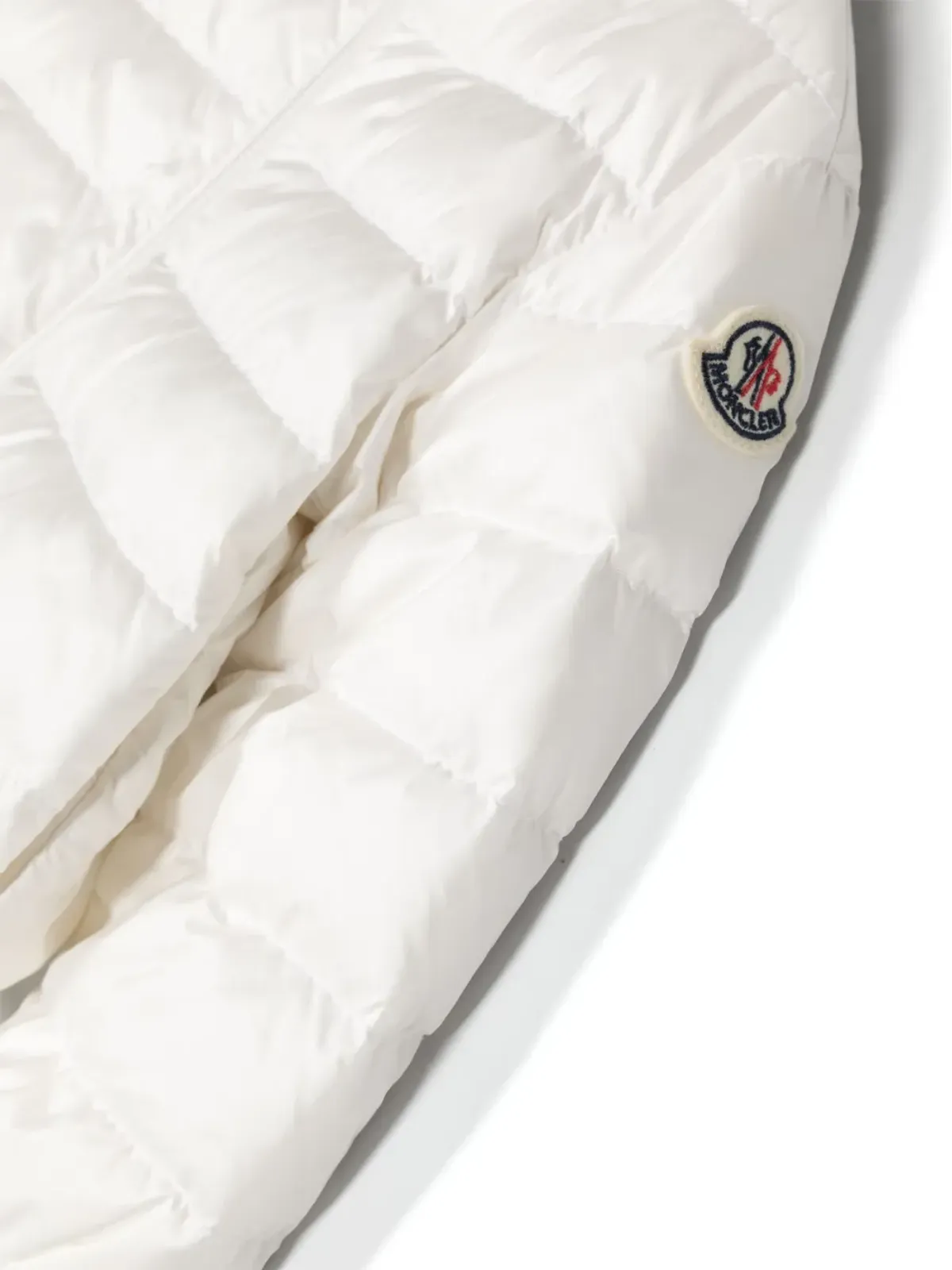 Moncler Enfant Ter ロゴパッチ付きキルテッドダウンジャケット - White - 画像3