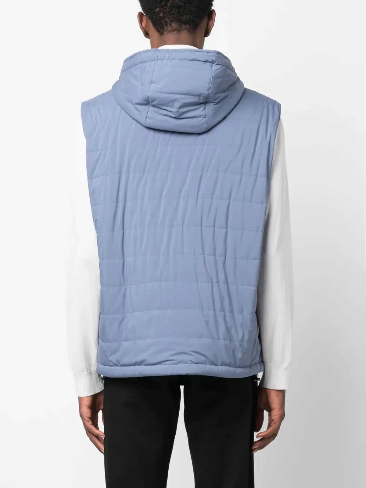 Manzoni 24 ジップドフーデッドジレ - 画像4