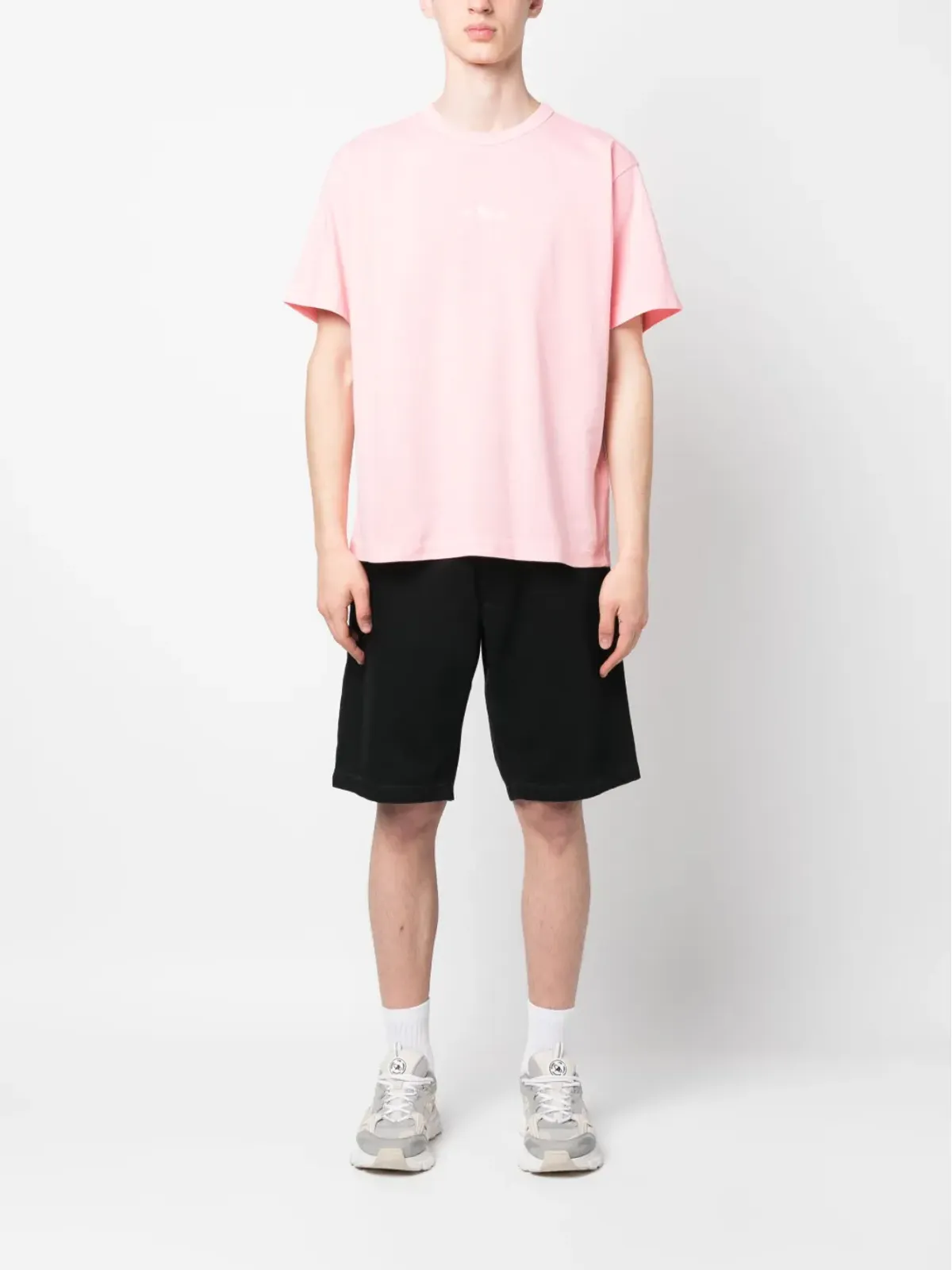 Stone Island 刺繍ロゴTシャツ - 画像2