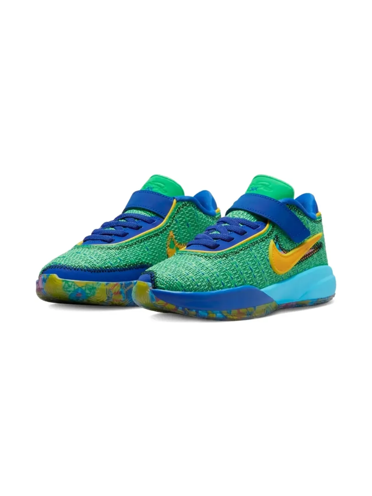 Nike Kids LeBron 20 Kaleidoscope スニーカー - 画像2