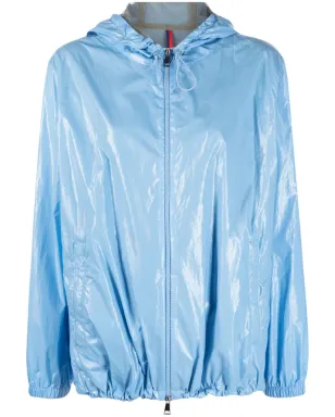 Moncler ジップファスナー付きフードジャケット - Blue - サムネイル1