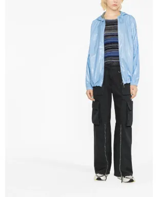 Moncler ジップファスナー付きフードジャケット - Blue - サムネイル2