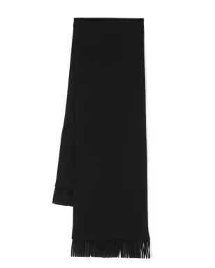Saint Laurent Pre-Owned 1980s フリンジ ウール スカーフ - サムネイル1