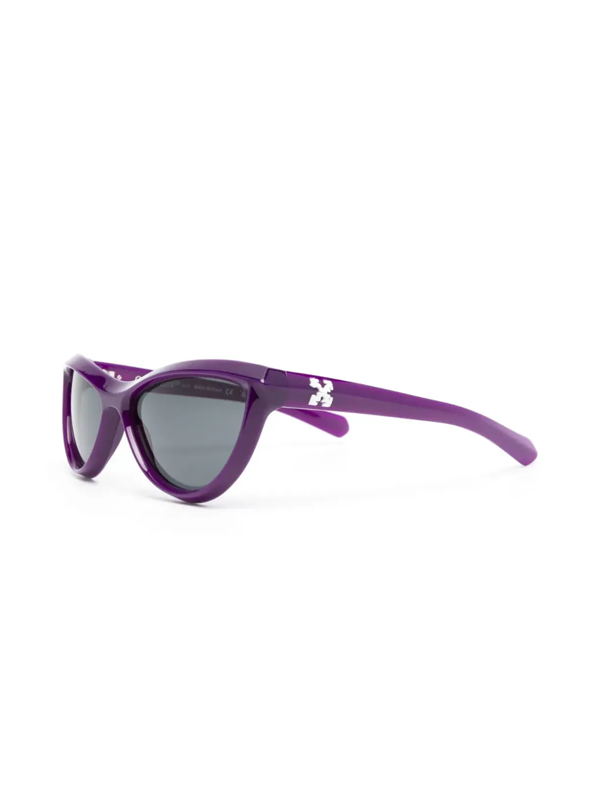 Off-White Eyewear アトランタ キャットアイフレーム サングラス - Purple - 画像2
