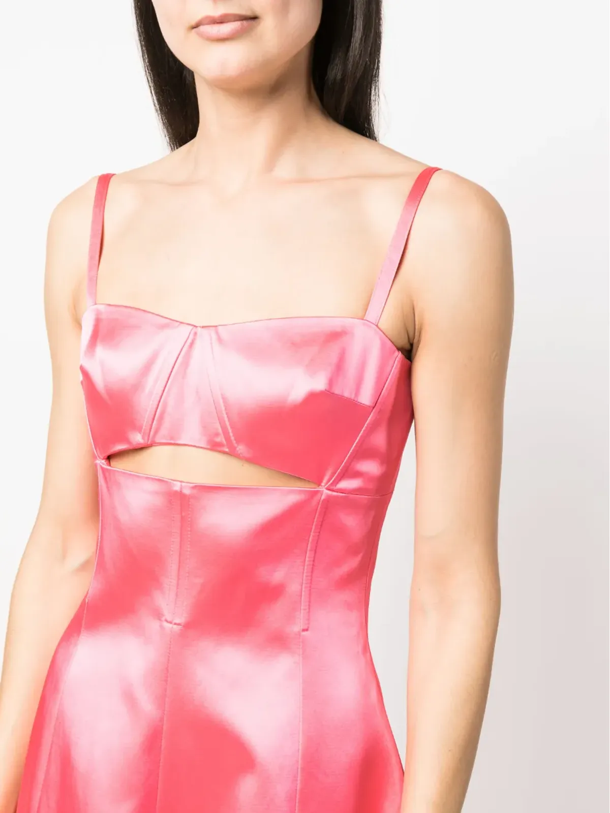 Patou カットアウトミニドレス - 画像5