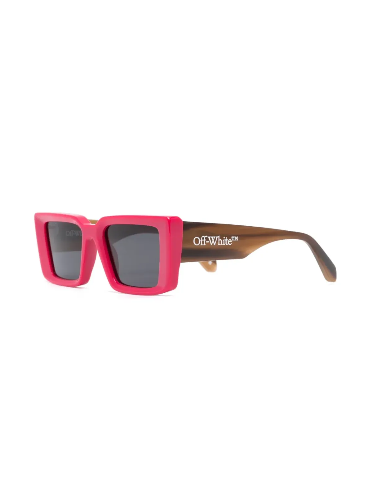 Off-White Eyewear Savannah ツートーン サングラス - ピンク - 画像2