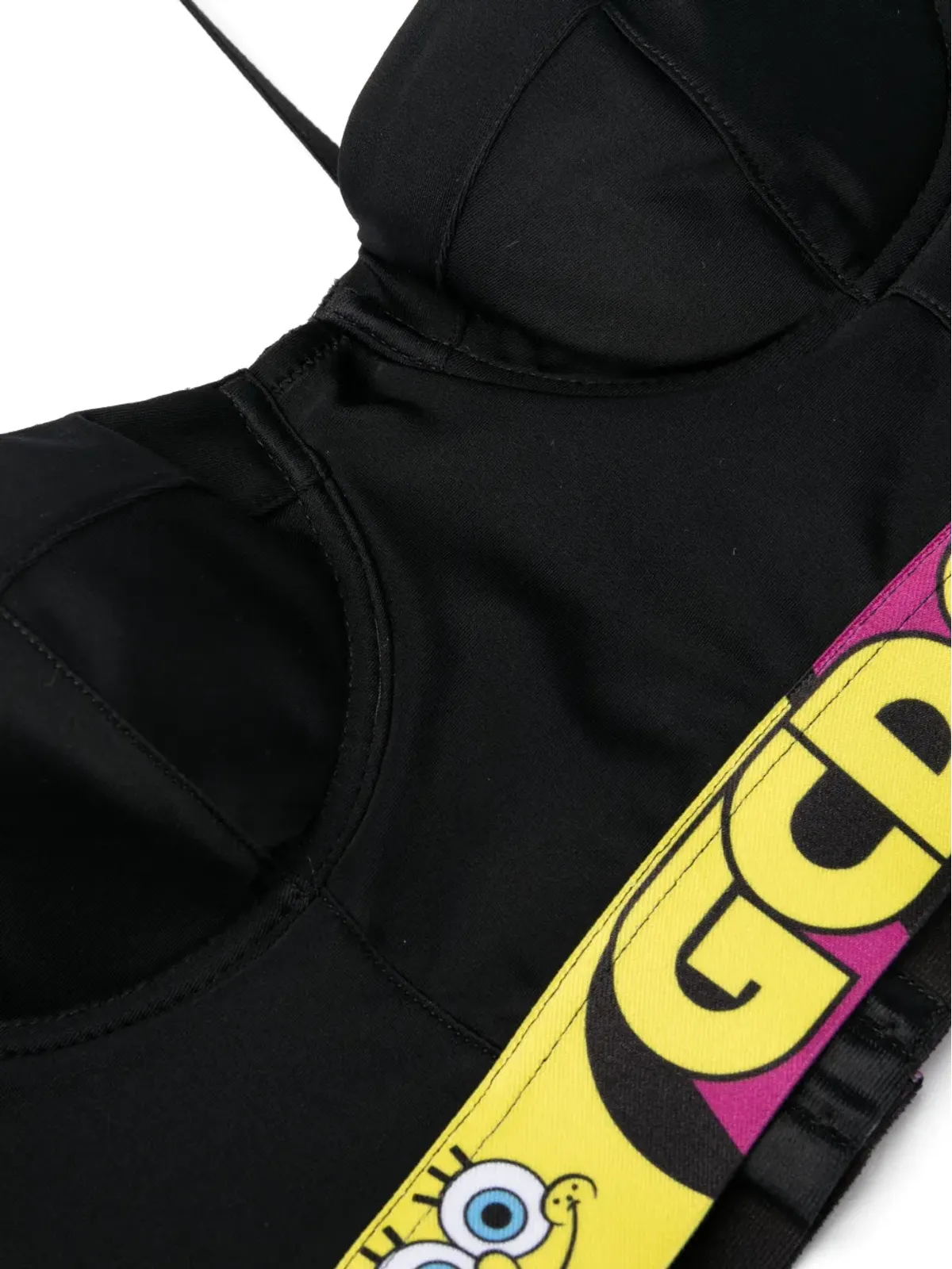 GCDS ロゴ アンダーバンド クロップトップ - 画像3