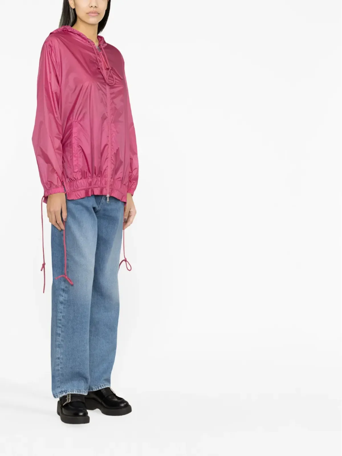 Moncler フード付きレインジャケット - 画像4