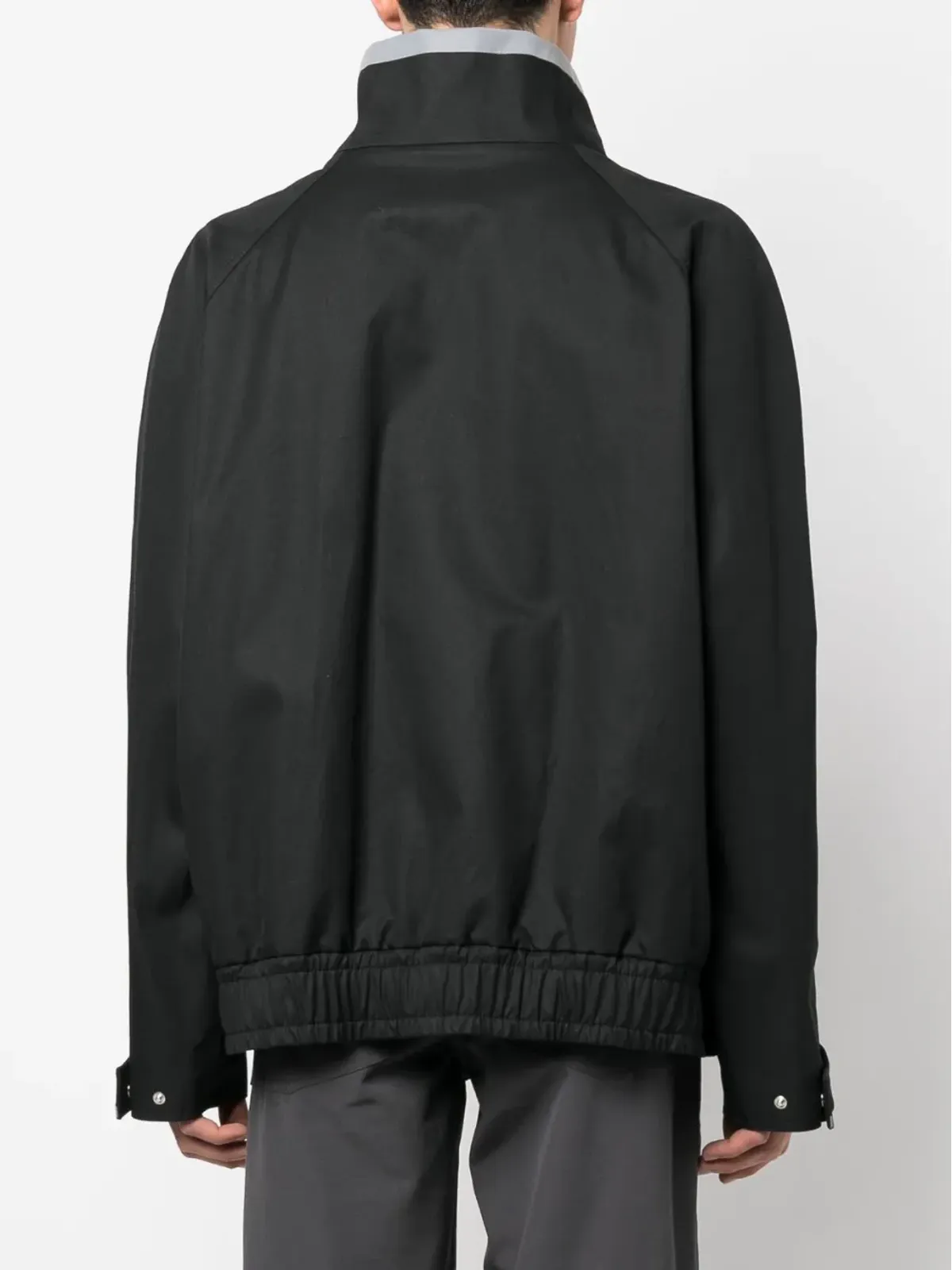 Palm Angels ロゴプリントボタン留めジャケット - 画像4