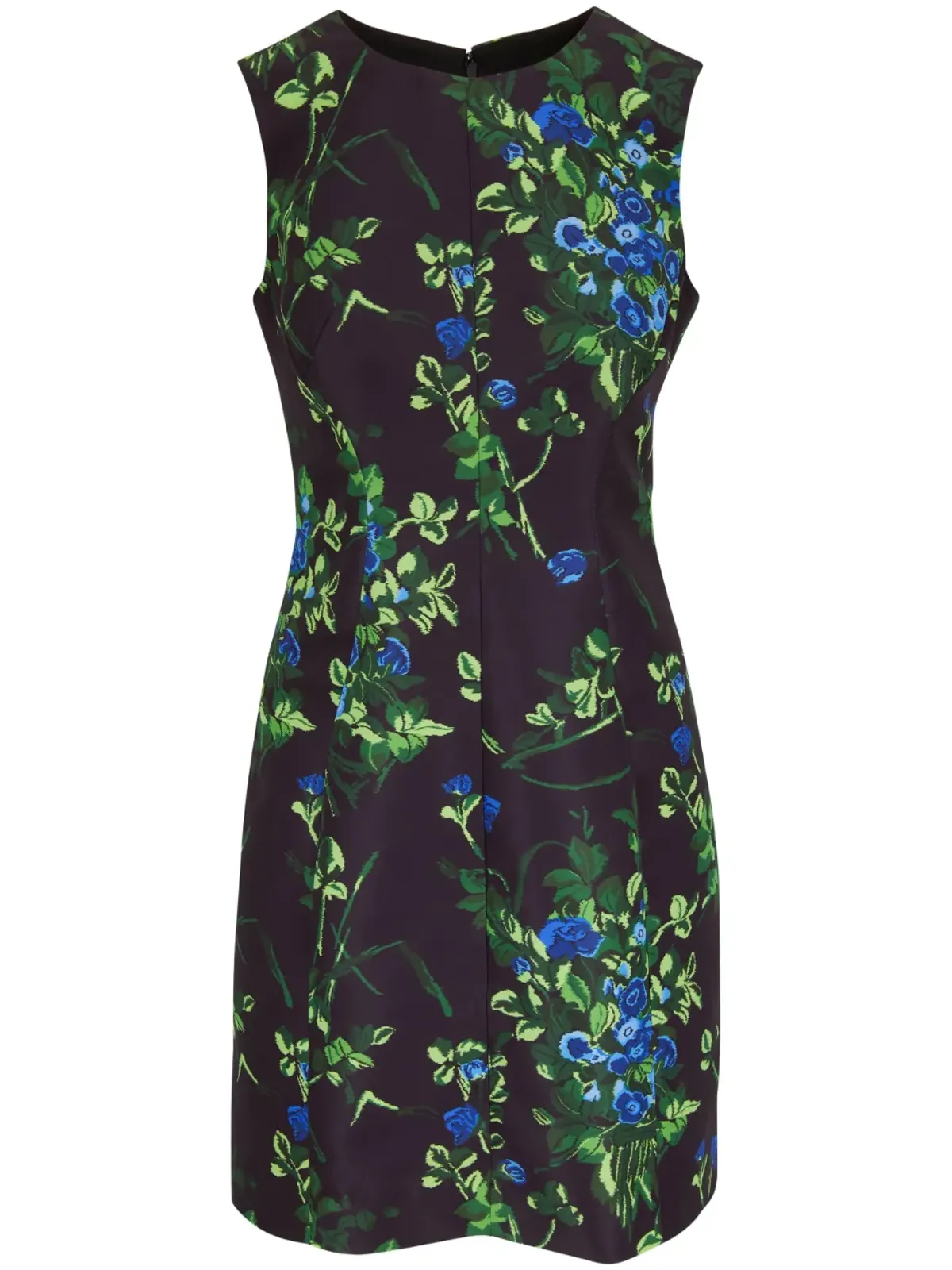 Carolina Herrera 花柄プリントドレス - 画像1