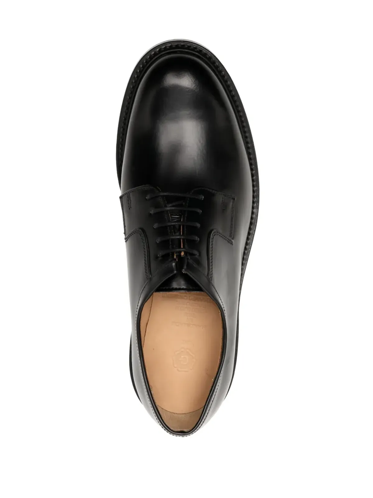 Grenson レザー ダービーシューズ - 画像4