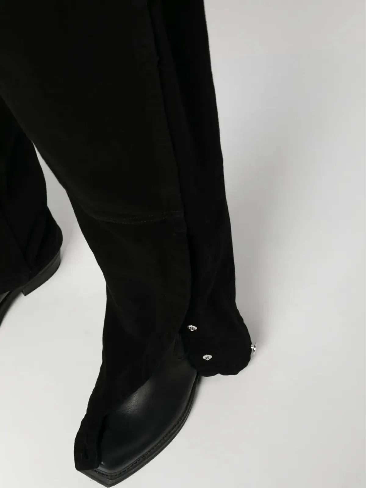 AMIRI ダメージ加工ストレートジーンズ - ブラック - 画像5