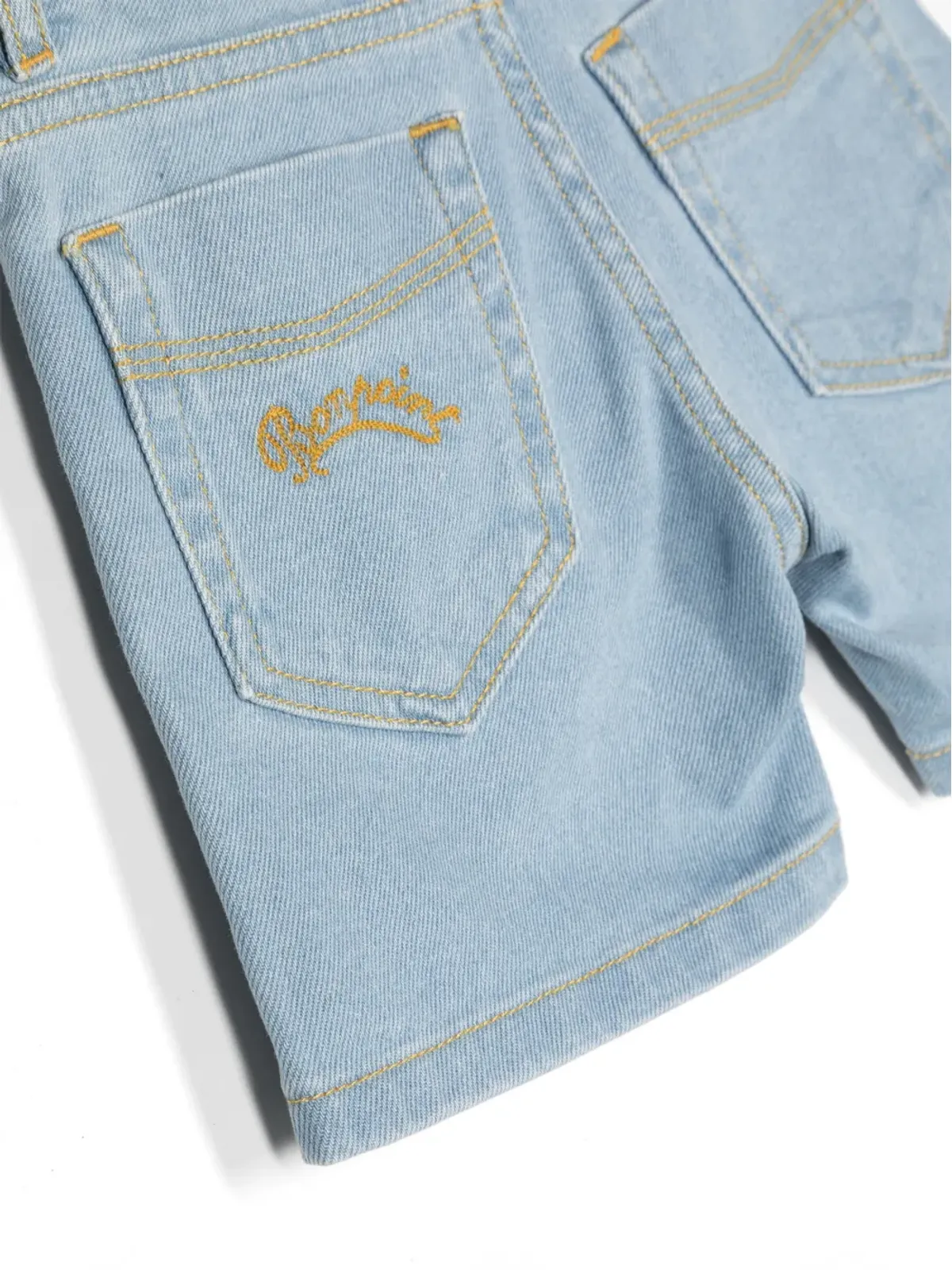 Bonpoint 刺繍ロゴ デニムショーツ - 画像3