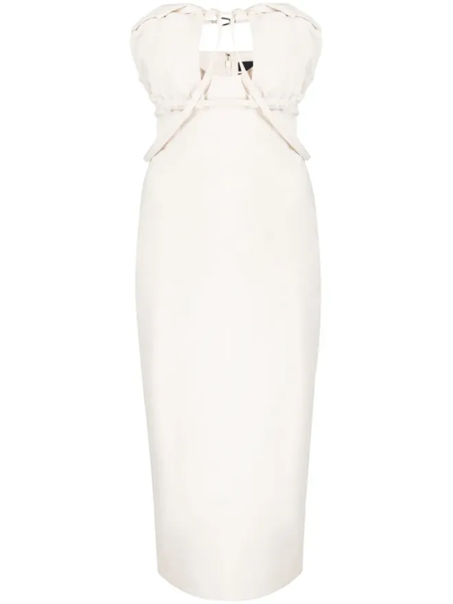 JACQUEMUS Jacquemus テーラード・ストラップレス・ドレスの商品画像