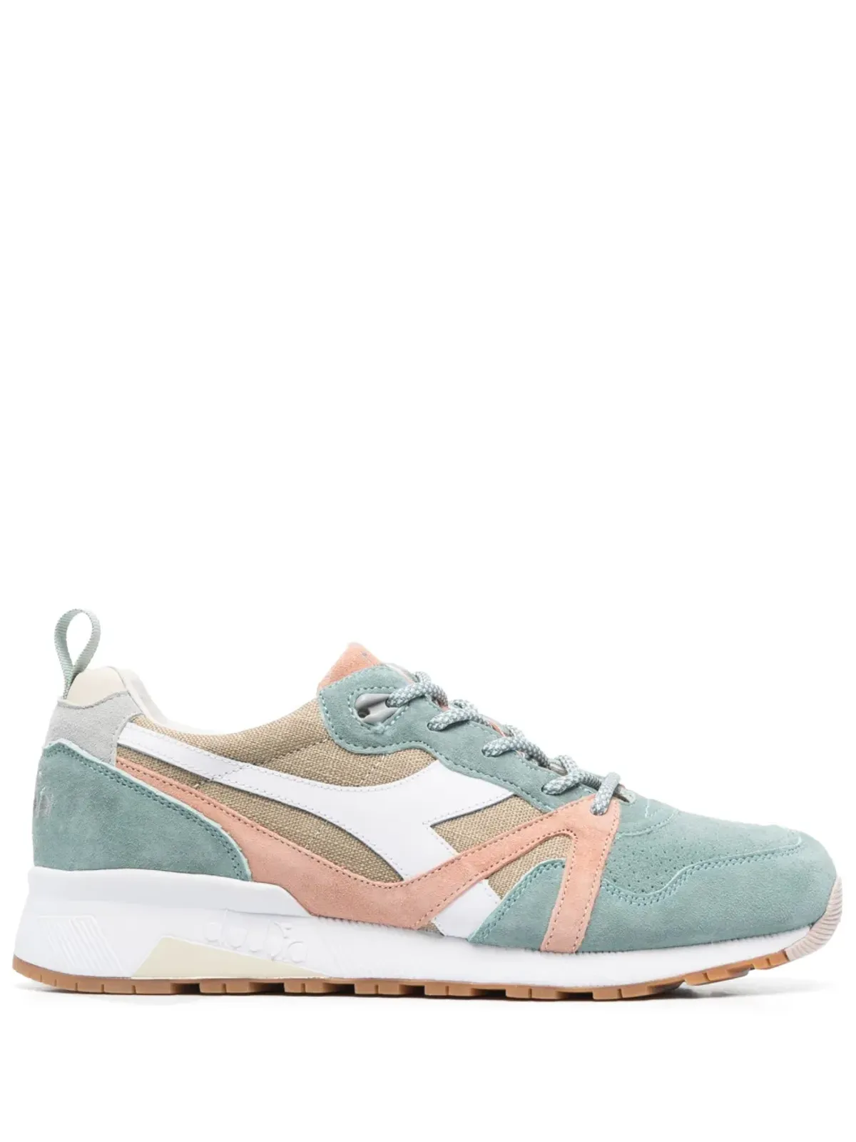Diadora パネル付き ローカット スニーカー - 画像1