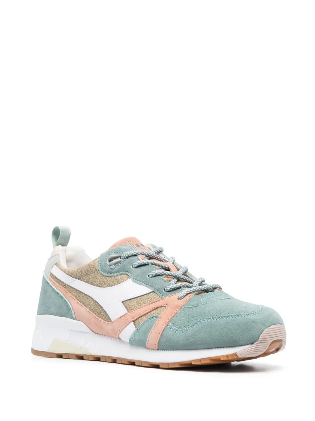 Diadora パネル付き ローカット スニーカー - 画像2