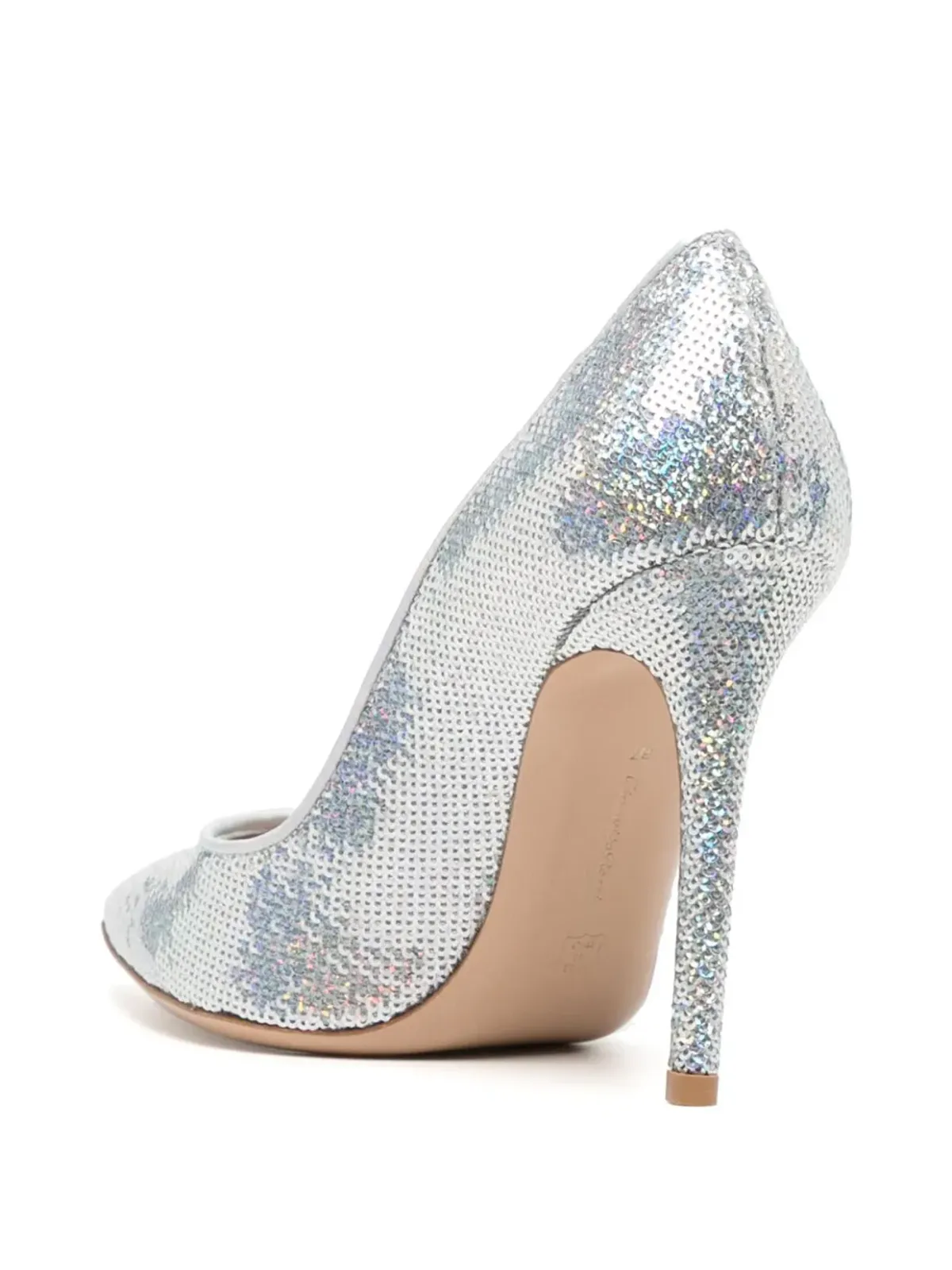 Gianvito Rossi セクイン装飾のパンプス - 画像3