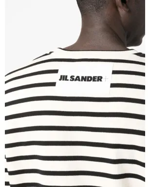 Jil Sander 長袖ストライプ柄スウェットシャツ - サムネイル5