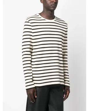 Jil Sander 長袖ストライプ柄スウェットシャツ - サムネイル3