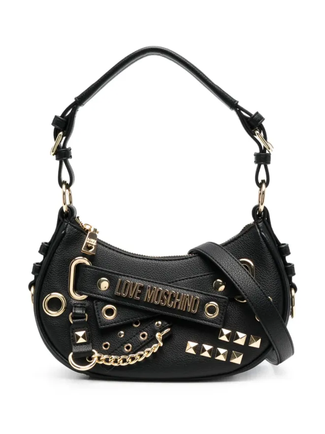 Love Moschino Love Moschino ロゴプレート付きショルダーバッグの商品画像