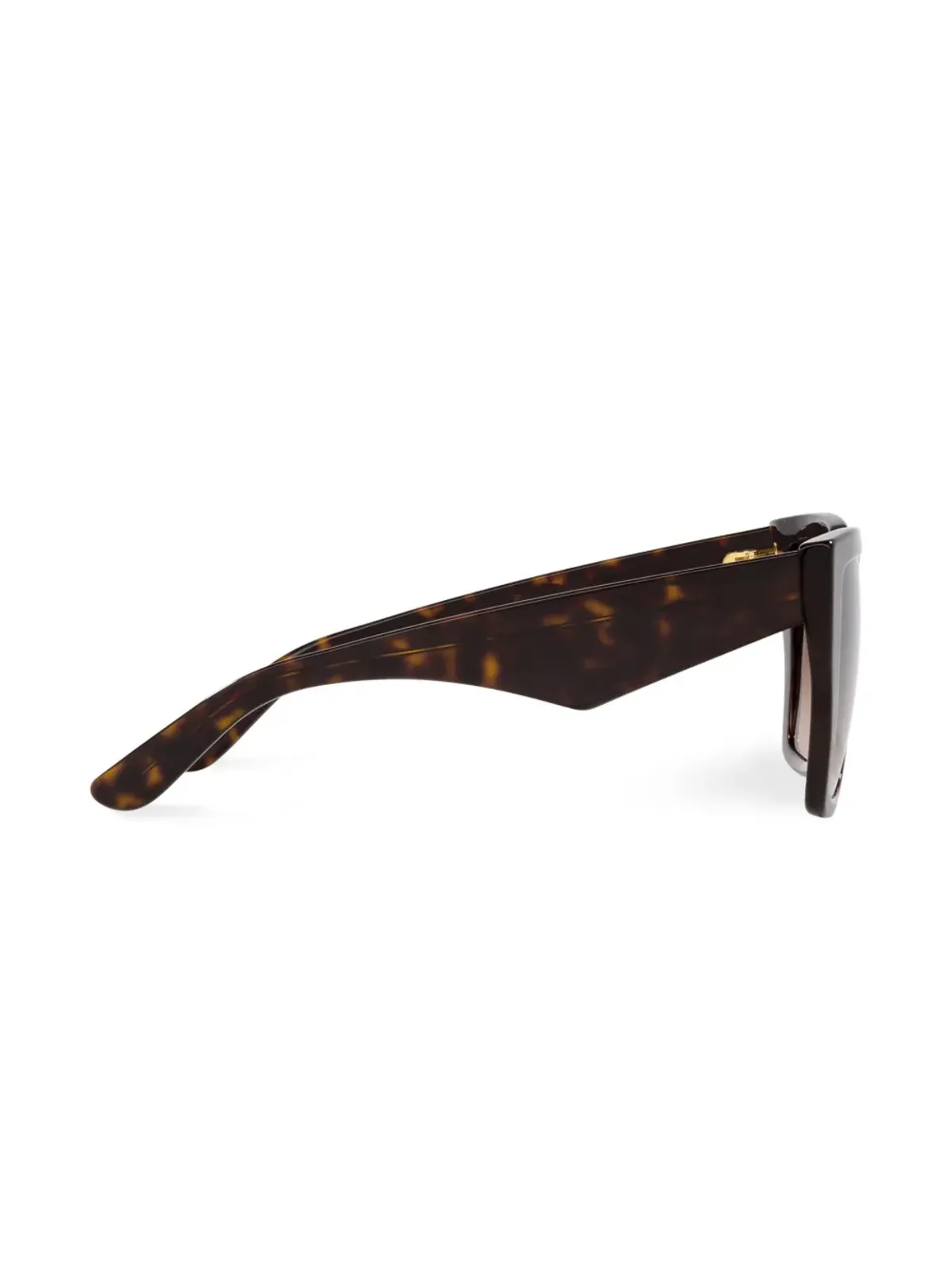 Dolce & Gabbana Eyewear べっ甲柄ロゴプレート付きアーム サングラス - 画像5