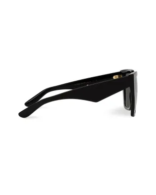 Dolce & Gabbana Eyewear スクエアフレーム ロゴアーム サングラス - サムネイル5