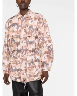 ISABEL MARANT エリゼ カモフラージュプリント コットン ジャケット - サムネイル5