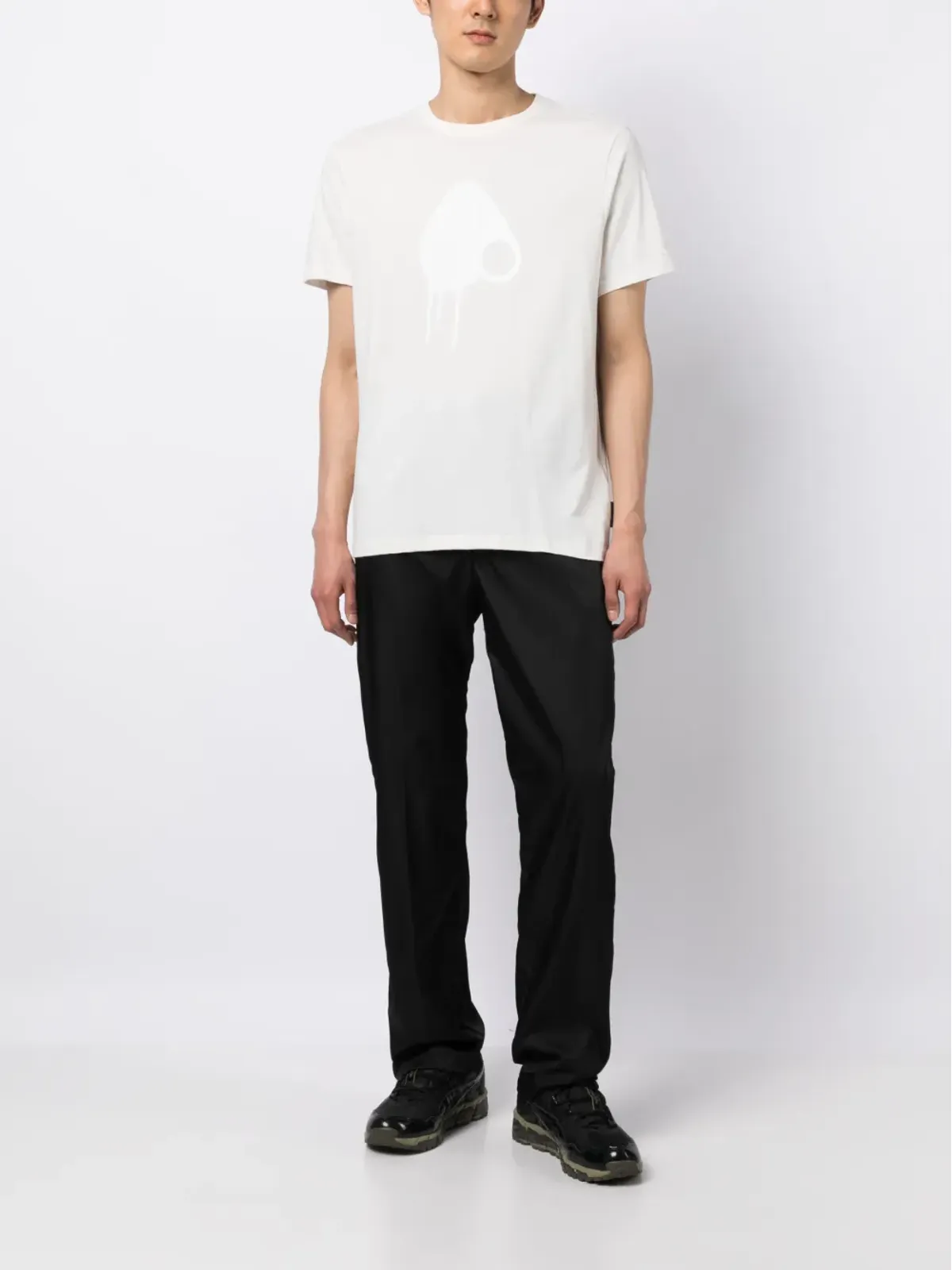Moose Knuckles Augustine ロゴプリント Tシャツ - 画像2