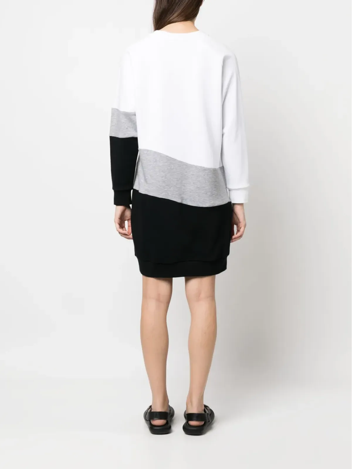 Ioana Ciolacu 長袖スウェットワンピース - 画像4