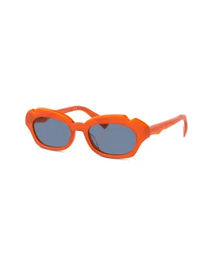 Alain Mikli tinted round-frame sunglasses - Orange - サムネイル2