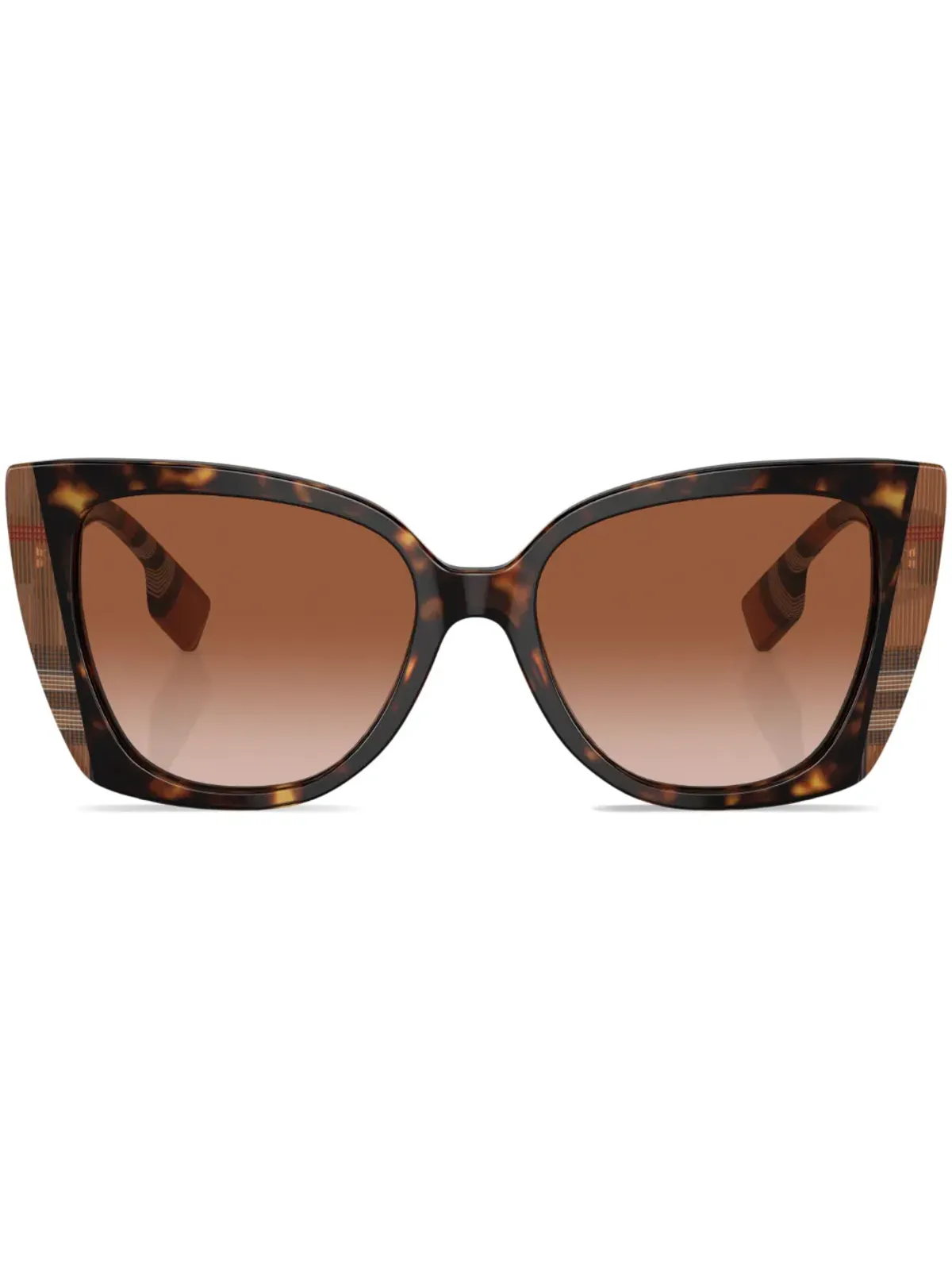 Burberry Eyewear Meryl べっ甲柄サングラス - 画像1
