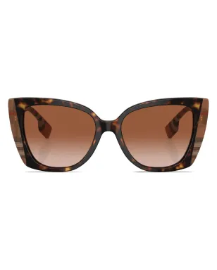 Burberry Eyewear Meryl べっ甲柄サングラス - サムネイル1