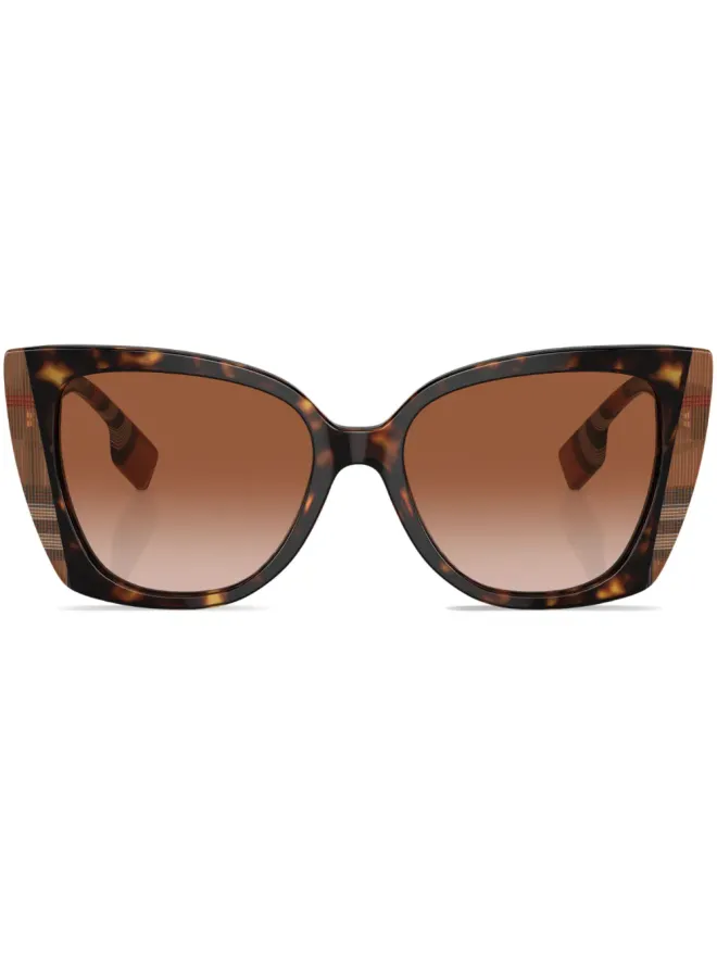 Burberry Eyewear Burberry Eyewear Meryl べっ甲柄サングラスの商品画像