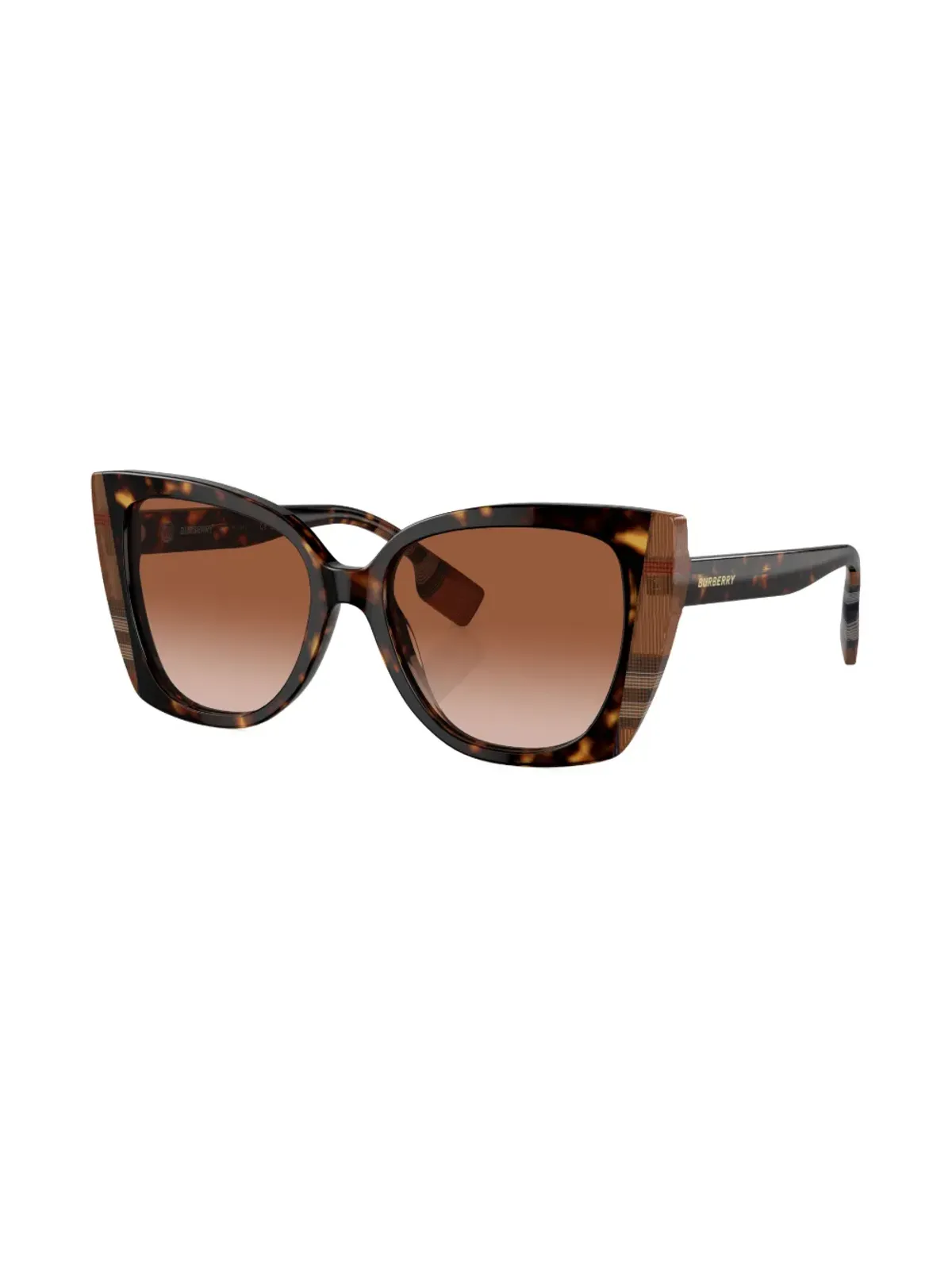 Burberry Eyewear Meryl べっ甲柄サングラス - 画像3