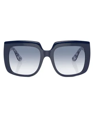 Dolce & Gabbana Eyewear グラデーションオーバサイズフレーム サングラス - サムネイル1