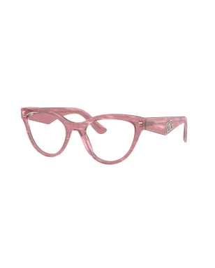Dolce & Gabbana Eyewear キャットアイフレーム クリアレンズ眼鏡 - サムネイル2