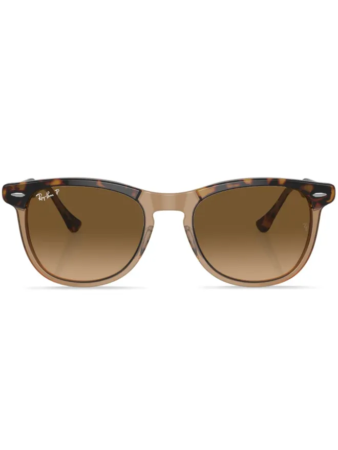 Ray-Ban Ray-Ban Eagle Eye tortoiseshell-effect sunglasses - Greenの商品画像