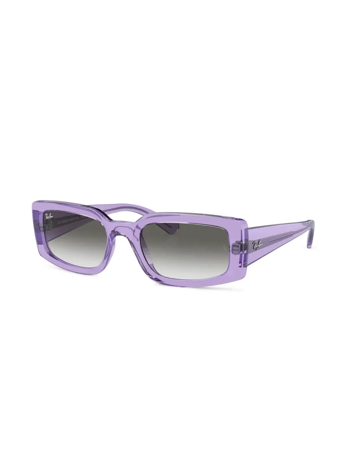 Ray-Ban Kiliane Bio-Based レクタングルフレーム サングラス - Purple - 画像3