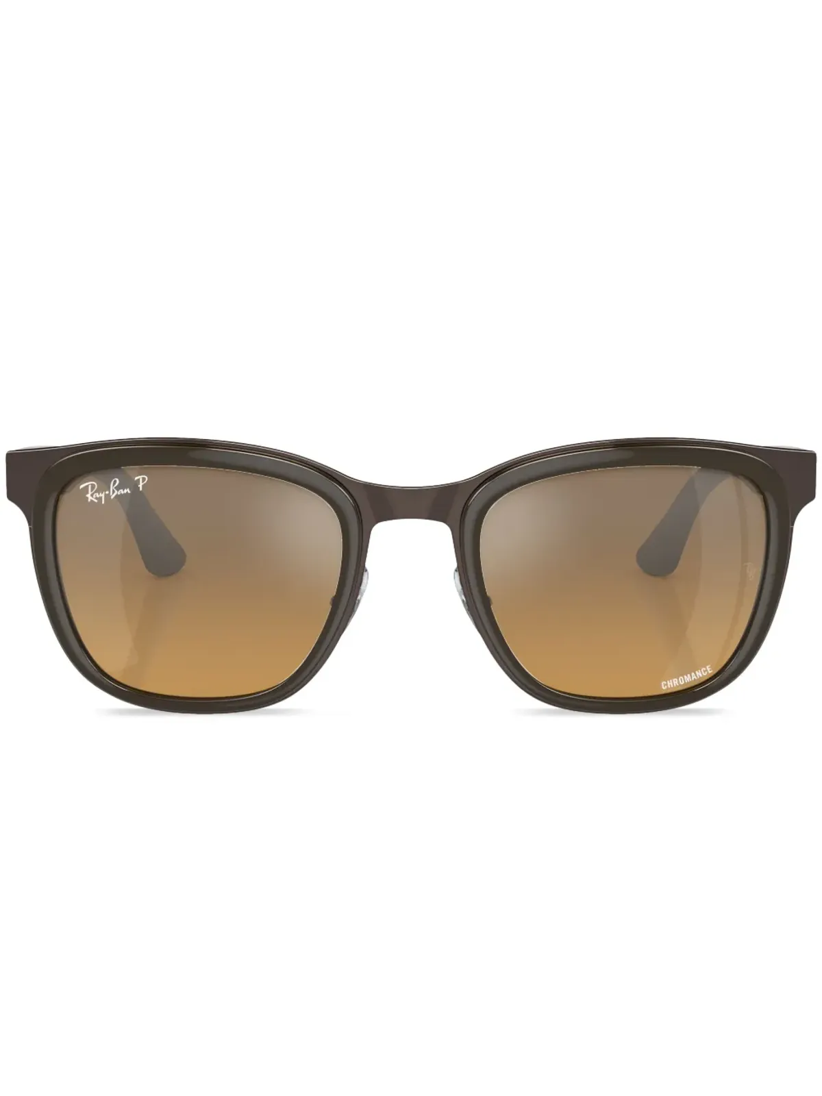 Ray-Ban Clyde ラウンドフレーム サングラス - 画像1