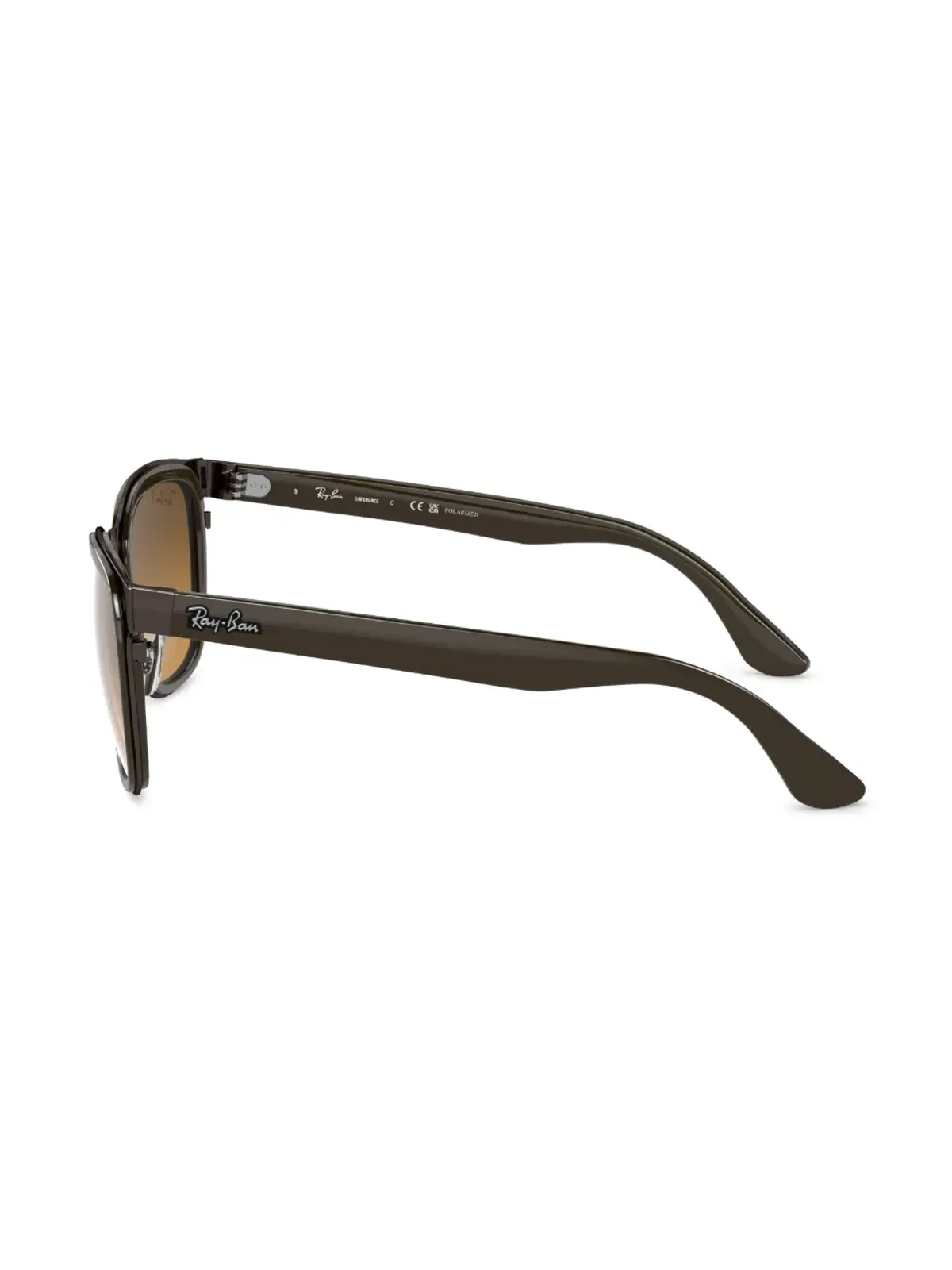 Ray-Ban Clyde ラウンドフレーム サングラス - 画像2