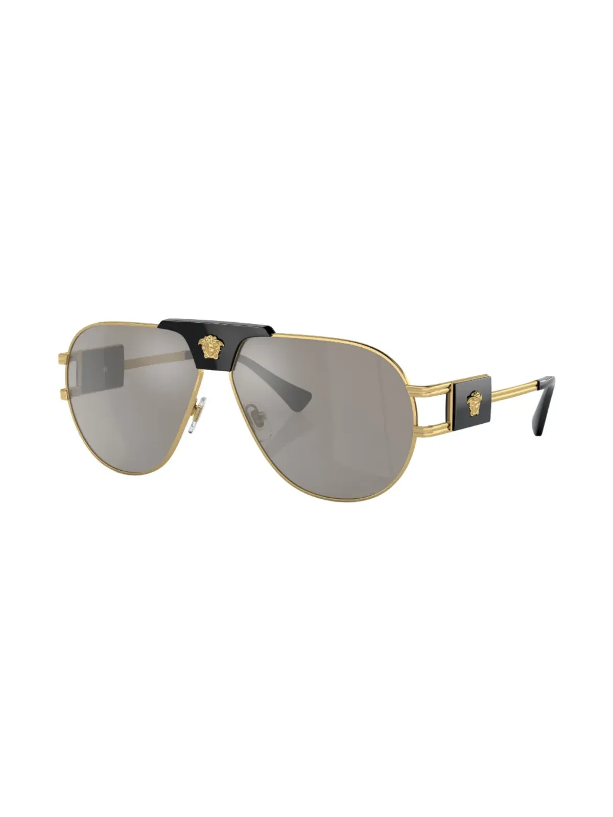 Versace Eyewear 特別プロジェクト アビエーターフレーム サングラス - ゴールド - 画像2
