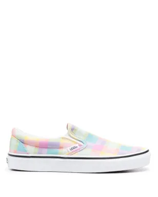 Vans スリップオン チェッカーボード柄 スニーカー - イエロー - サムネイル1