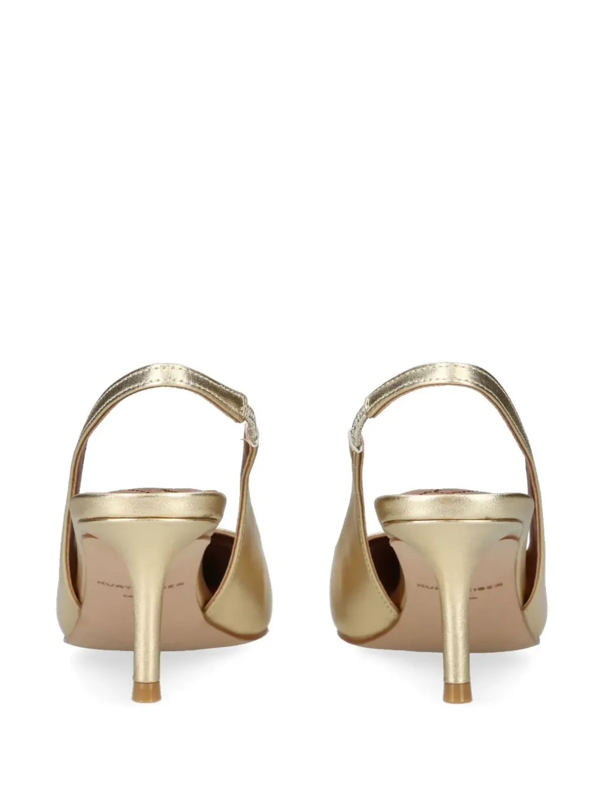 Kurt Geiger London ベルグレイビア スリングバックパンプス - ゴールド - 画像3